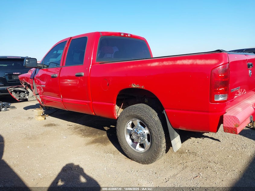 2005 Dodge Ram 2500 Slt/Laramie VIN: 3D7KS28C25G805469 Lot: 43366720