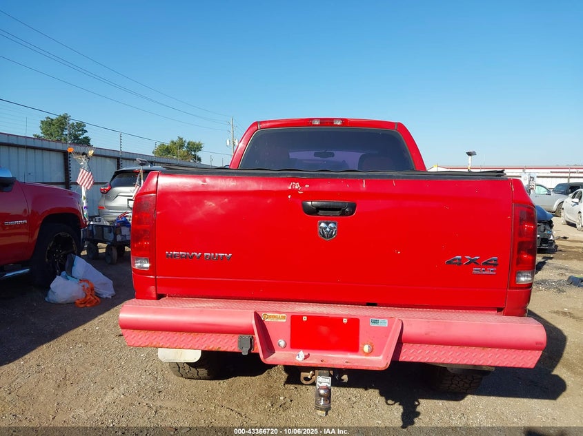 2005 Dodge Ram 2500 Slt/Laramie VIN: 3D7KS28C25G805469 Lot: 43366720