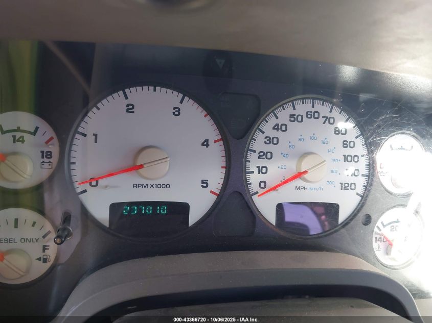 2005 Dodge Ram 2500 Slt/Laramie VIN: 3D7KS28C25G805469 Lot: 43366720