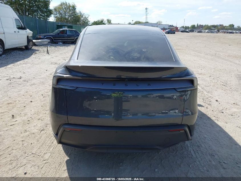 2026 Tesla Model Y Long Range Dual Motor All-Wheel Drive/Long Range Launch Series VIN: 7SAYGDEE4TF332834 Lot: 43366725