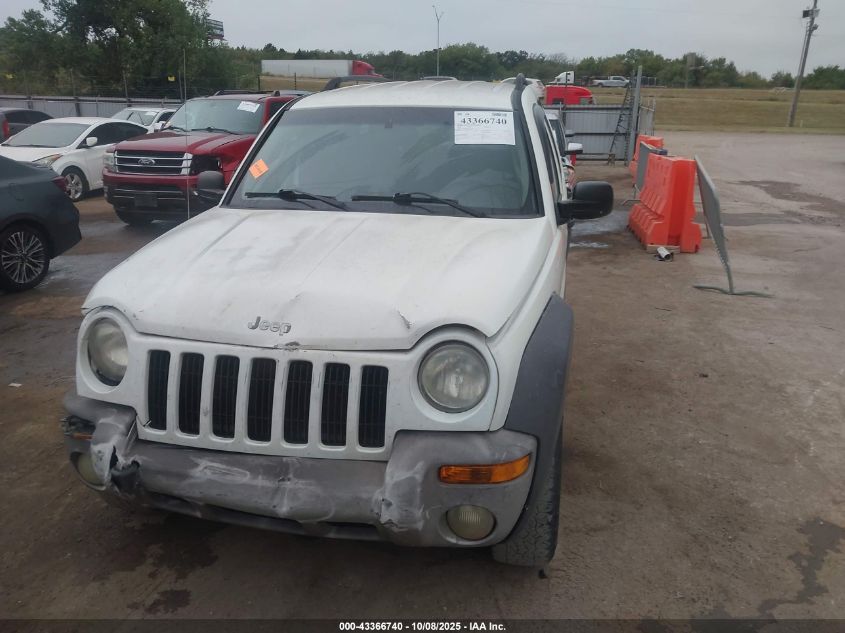 2004 Jeep Liberty Sport VIN: 1J4GK48K04W135191 Lot: 43366740