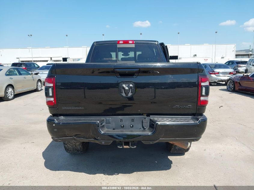 2022 Ram 2500 Big Horn 4X4 6'4 Box VIN: 3C6UR5DL6NG319129 Lot: 43366743