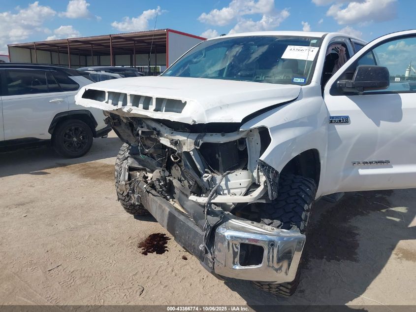 2018 TOYOTA TUNDRA SR5 PLUS 5.7L V8 5TFDY5F14JX765504