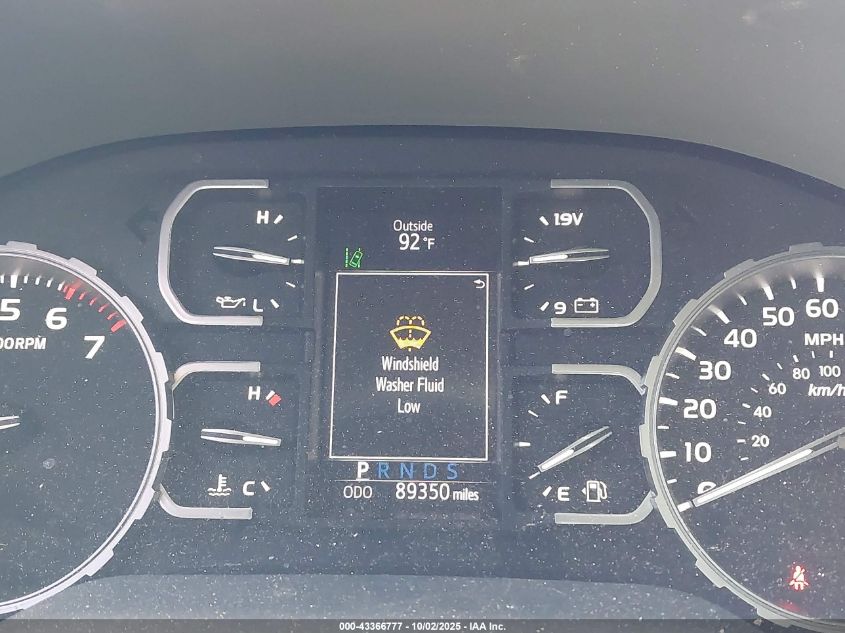 2019 Toyota Tundra Sr5 5.7L V8 VIN: 5TFEY5F17KX248994 Lot: 43366777