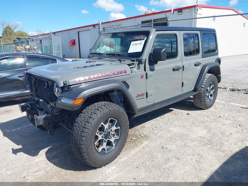1C4JJXFM5NW172176 2022 JEEP WRANGLER photo no. 2