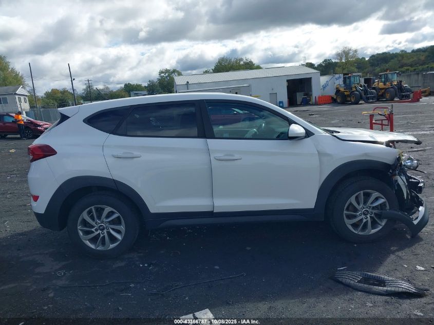 2018 Hyundai Tucson Se VIN: KM8J2CA45JU646285 Lot: 43366787