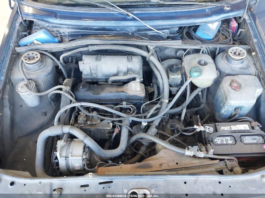 1986 Volkswagen Jetta Deluxe VIN: WVWGG0162GW545105 Lot: 43366838