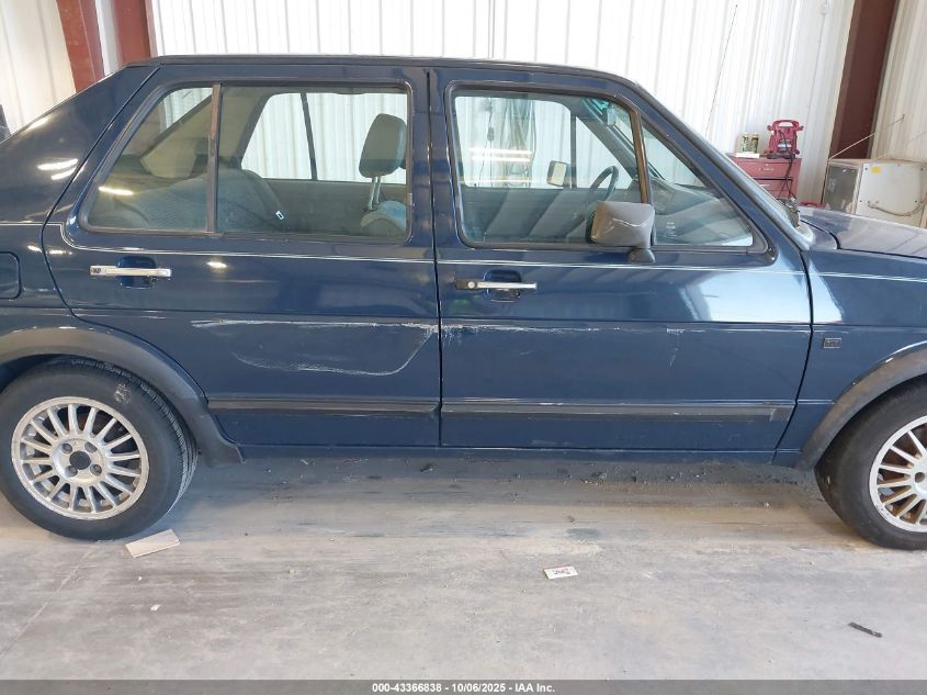 1986 Volkswagen Jetta Deluxe VIN: WVWGG0162GW545105 Lot: 43366838