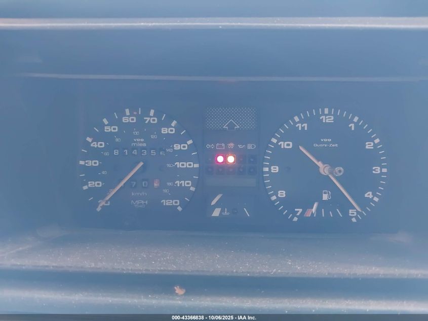 1986 Volkswagen Jetta Deluxe VIN: WVWGG0162GW545105 Lot: 43366838