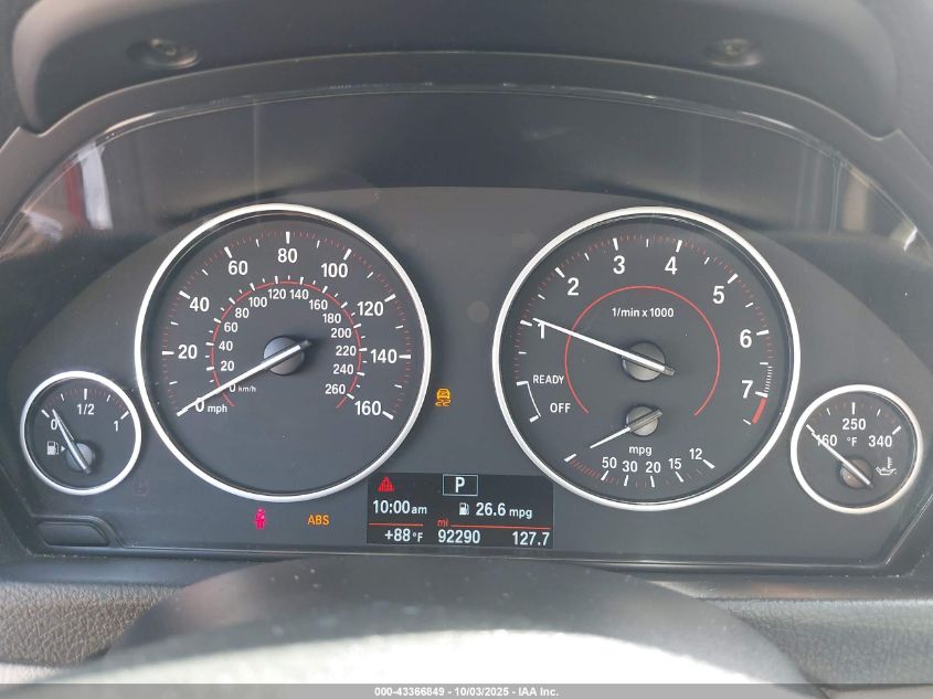 2016 BMW 328I VIN: WBA8E9G51GNT42402 Lot: 43366849