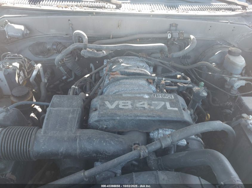 2002 Toyota Sequoia Sr5 V8 VIN: 5TDBT44A72S059136 Lot: 43366858