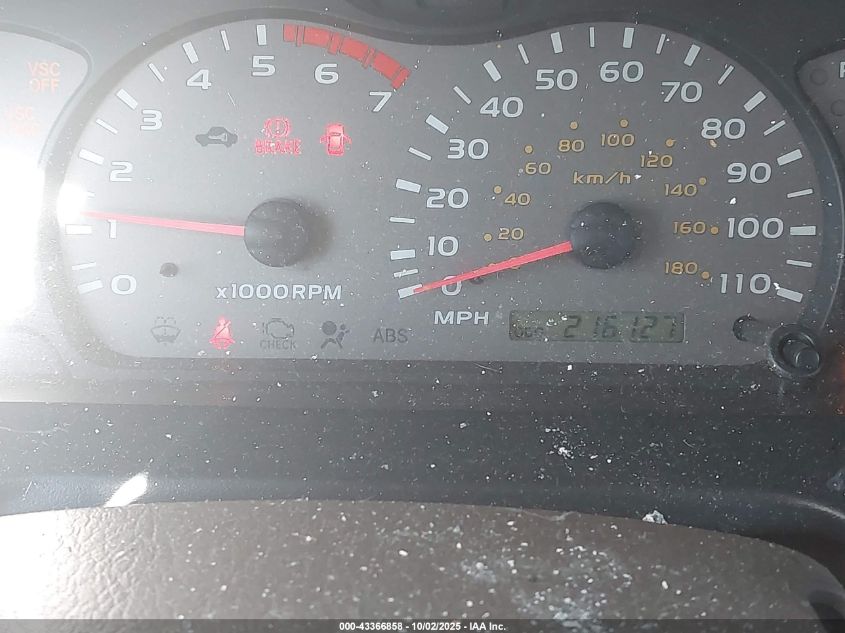 2002 Toyota Sequoia Sr5 V8 VIN: 5TDBT44A72S059136 Lot: 43366858