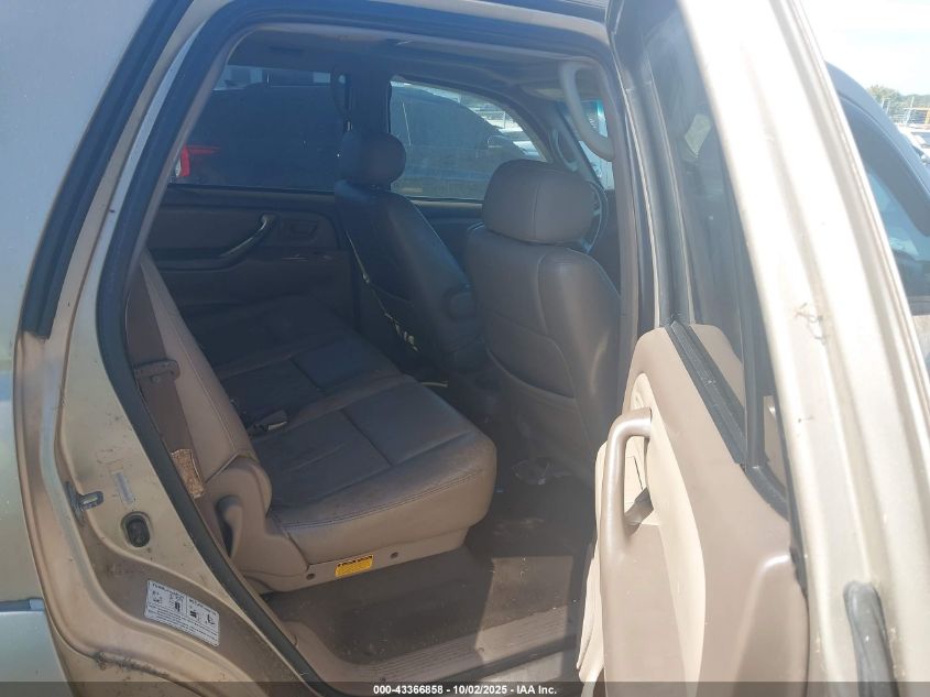 2002 Toyota Sequoia Sr5 V8 VIN: 5TDBT44A72S059136 Lot: 43366858