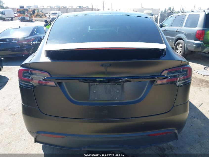 2022 Tesla Model X Dual Motor All-Wheel Drive VIN: 7SAXCAE58NF350410 Lot: 43366872