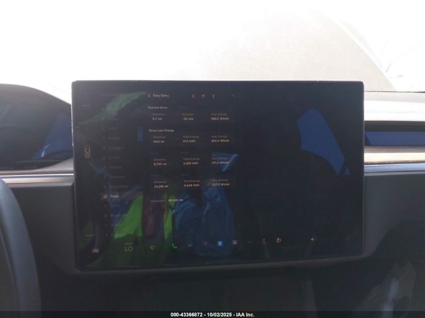 2022 Tesla Model X Dual Motor All-Wheel Drive VIN: 7SAXCAE58NF350410 Lot: 43366872