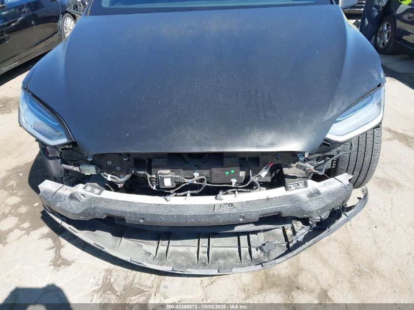 2022 Tesla Model X Dual Motor All-Wheel Drive VIN: 7SAXCAE58NF350410 Lot: 43366872