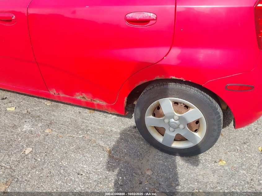 2005 Chevrolet Aveo Special Value VIN: KL1TD62665B495670 Lot: 43366888