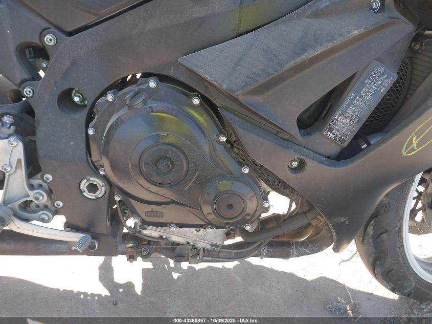 2013 Suzuki Gsx-R600 VIN: JS1GN7FA1D2100590 Lot: 43366897