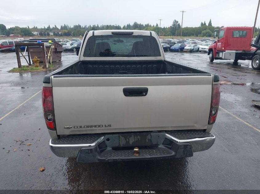 2005 Chevrolet Colorado Ls VIN: 1GCCS196058279785 Lot: 43366910