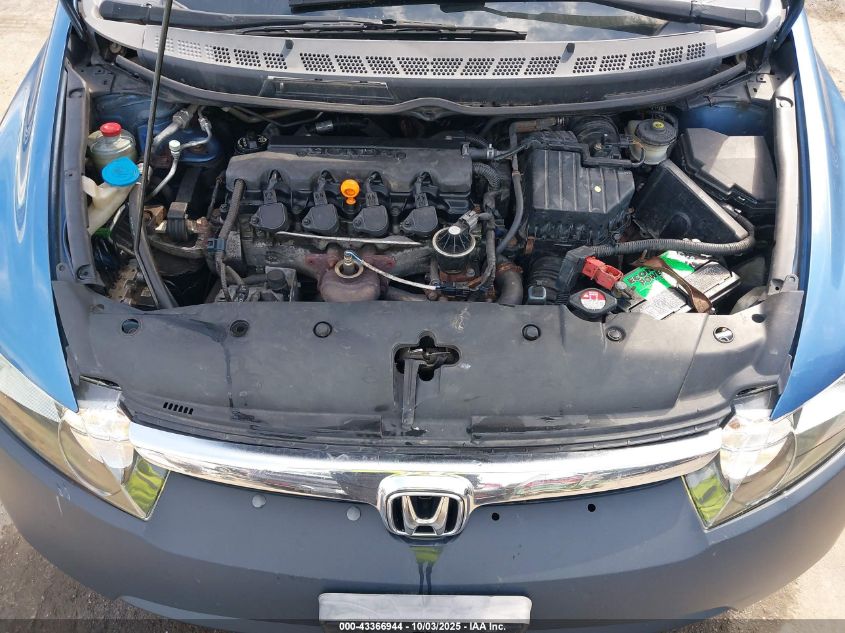 2008 Honda Civic Ex-L VIN: 1HGFA16928L100891 Lot: 43366944