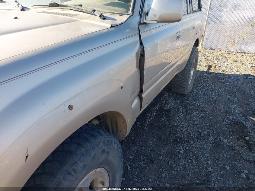 1993 Toyota Land Cruiser Dj81 VIN: JT3DJ81W0P0022708 Lot: 43366947