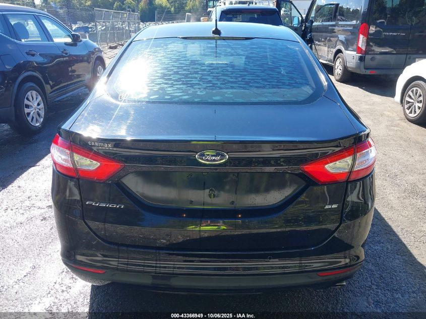 2016 Ford Fusion Se VIN: 3FA6P0H72GR309900 Lot: 43366949