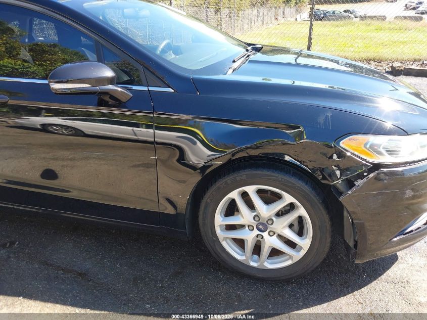 2016 Ford Fusion Se VIN: 3FA6P0H72GR309900 Lot: 43366949