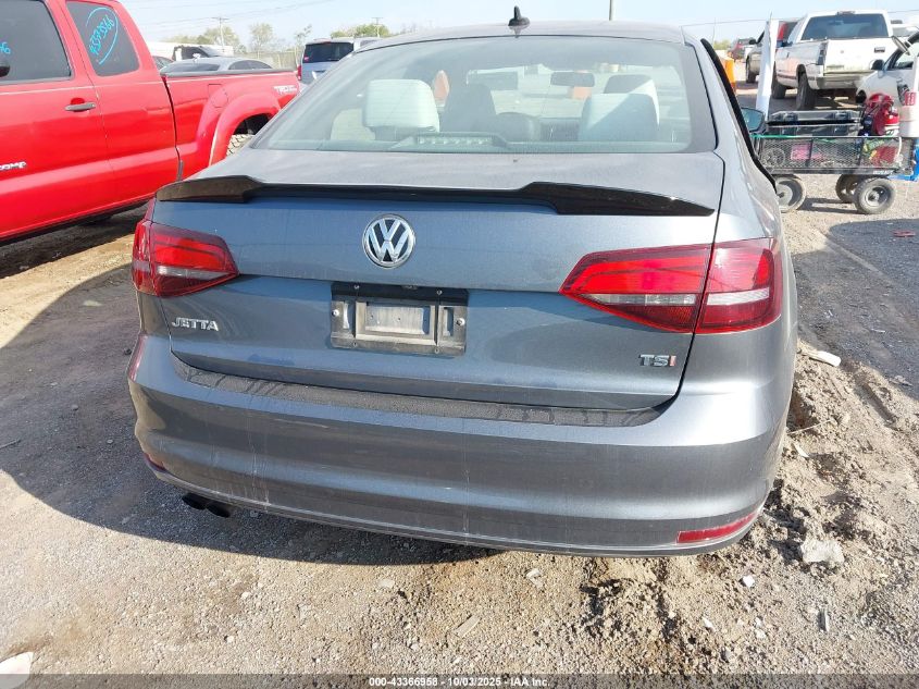 2016 Volkswagen Jetta 1.8T Sport VIN: 3VWD17AJ1GM227281 Lot: 43366958