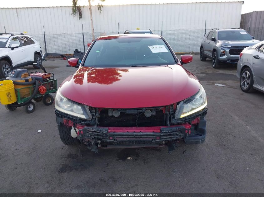 2016 Honda Accord Sport VIN: 1HGCR2F5XGA204005 Lot: 43367009