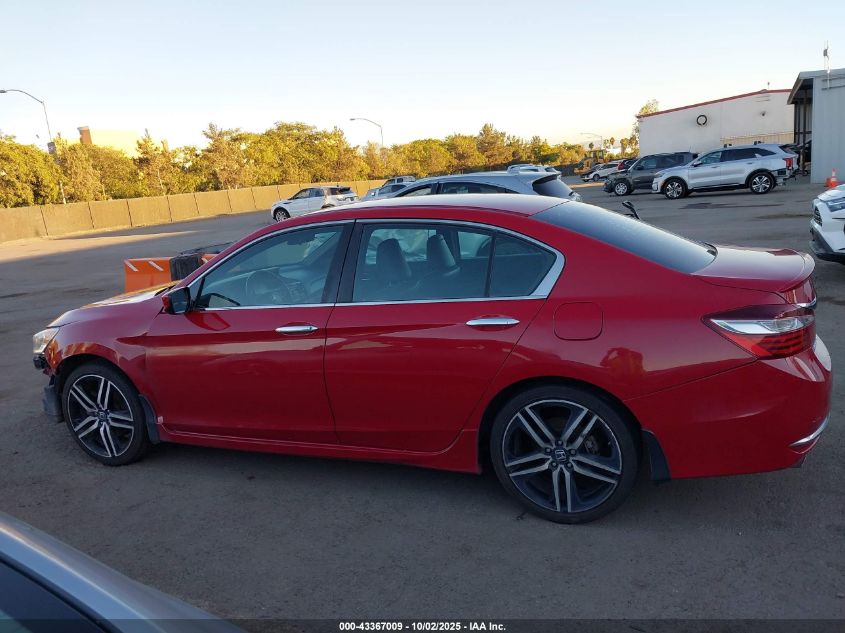 2016 Honda Accord Sport VIN: 1HGCR2F5XGA204005 Lot: 43367009