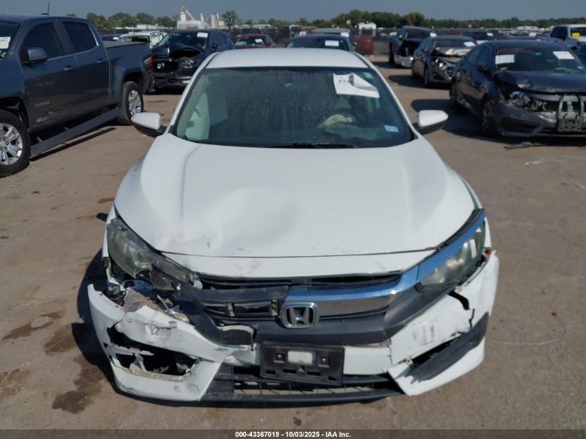 2016 Honda Civic Lx VIN: 19XFC2F53GE053373 Lot: 43367019