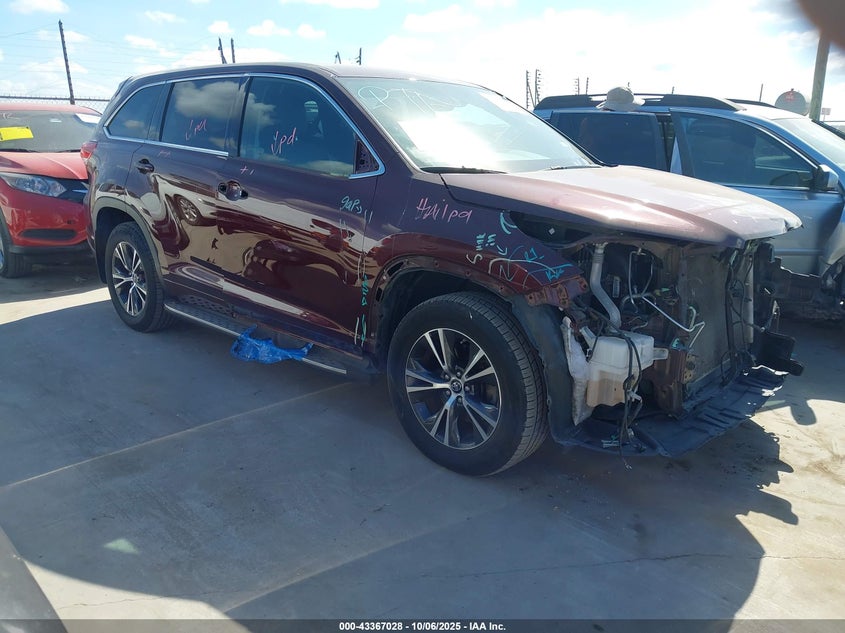 TOYOTA HIGHLANDER LE PLUS