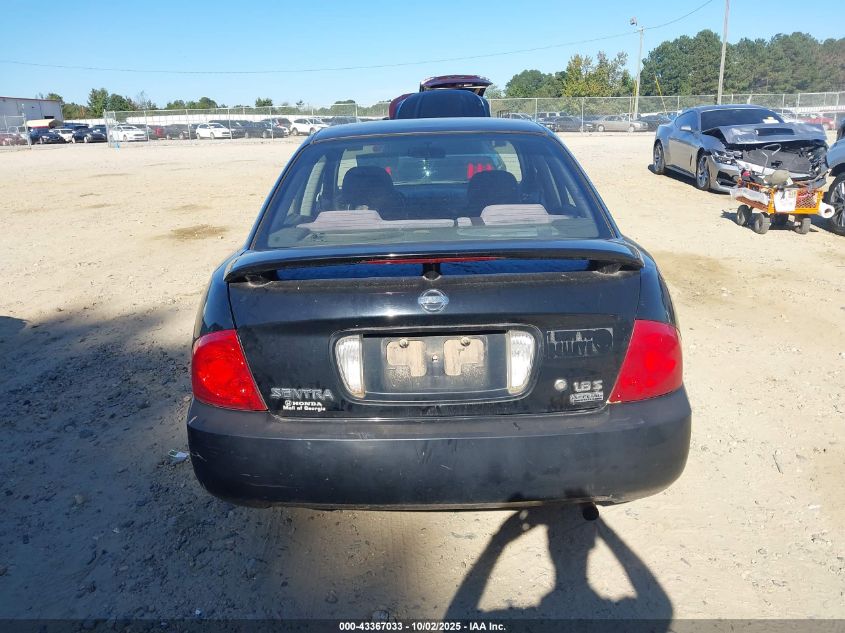 2006 Nissan Sentra 1.8S VIN: 3N1CB51D06L636485 Lot: 43367033