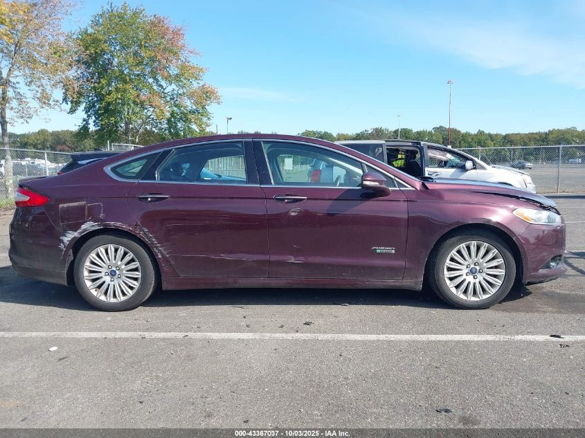 2013 Ford Fusion Energi Titanium VIN: 3FA6P0SU5DR373584 Lot: 43367037