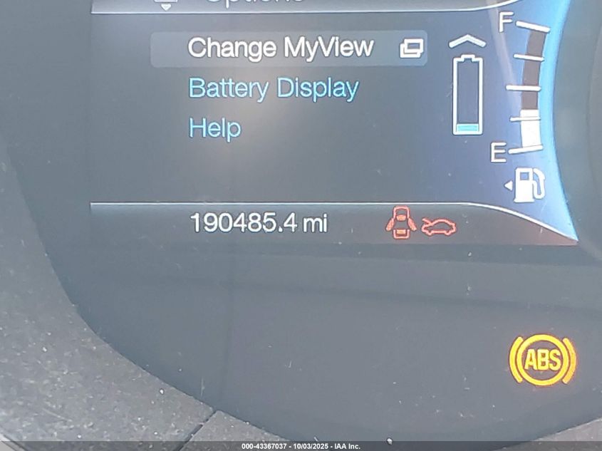 2013 Ford Fusion Energi Titanium VIN: 3FA6P0SU5DR373584 Lot: 43367037