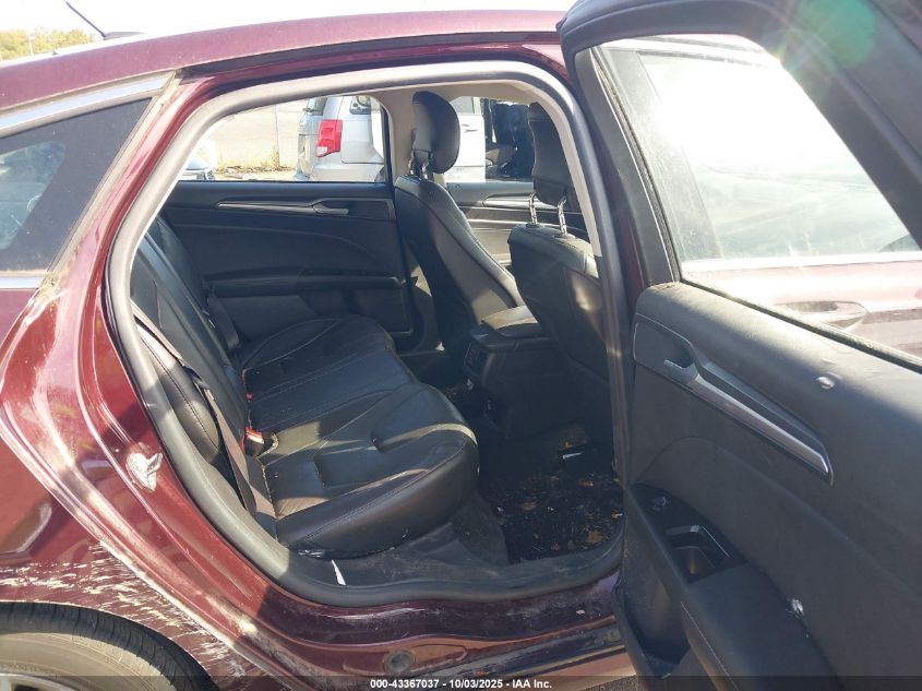 2013 Ford Fusion Energi Titanium VIN: 3FA6P0SU5DR373584 Lot: 43367037