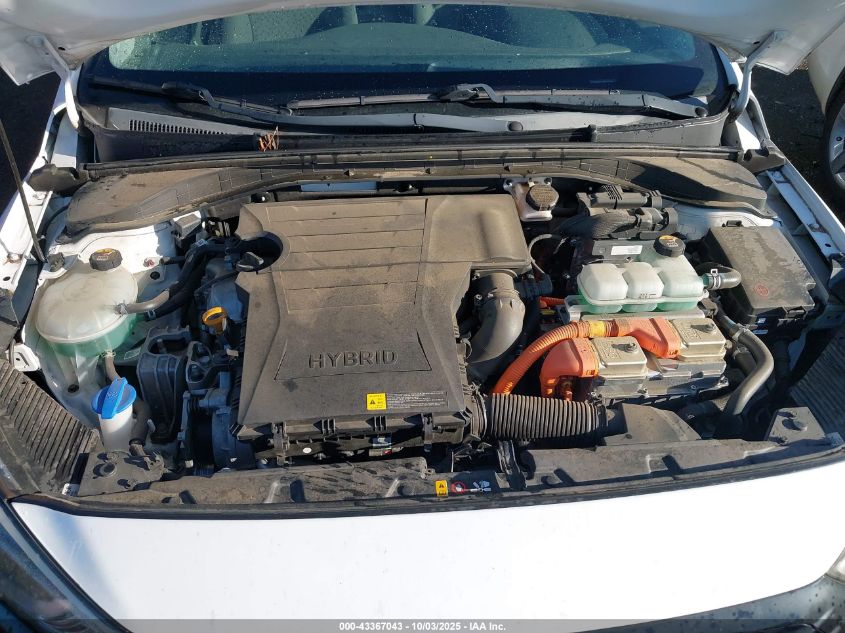 2019 Hyundai Ioniq Hybrid Blue VIN: KMHC65LC4KU120504 Lot: 43367043