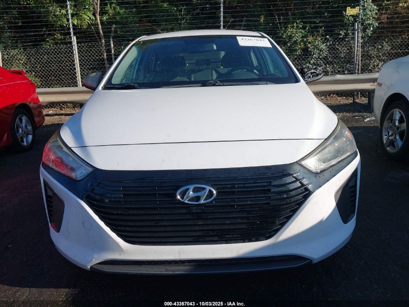 2019 Hyundai Ioniq Hybrid Blue VIN: KMHC65LC4KU120504 Lot: 43367043