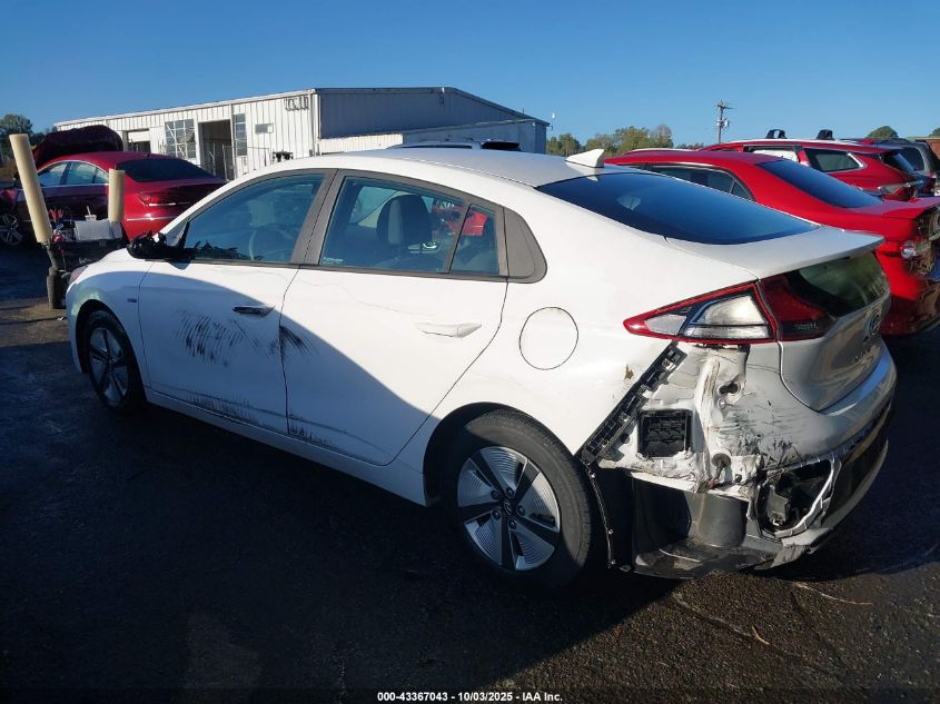 2019 Hyundai Ioniq Hybrid Blue VIN: KMHC65LC4KU120504 Lot: 43367043