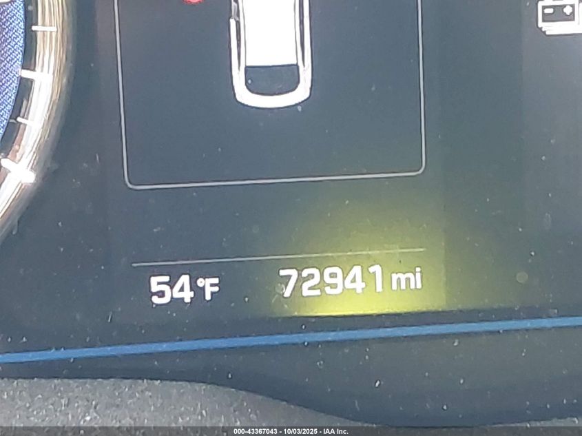 2019 Hyundai Ioniq Hybrid Blue VIN: KMHC65LC4KU120504 Lot: 43367043