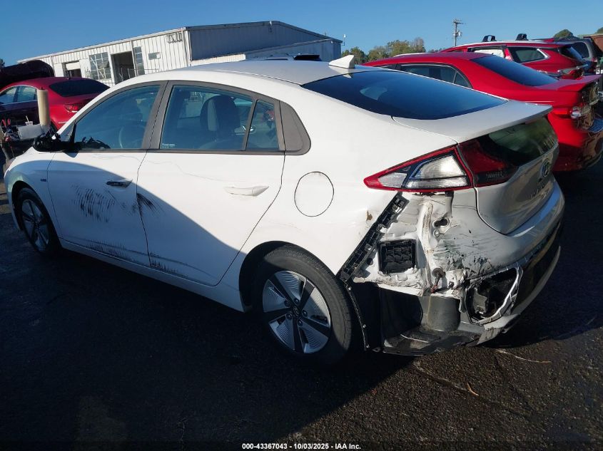 2019 Hyundai Ioniq Hybrid Blue VIN: KMHC65LC4KU120504 Lot: 43367043