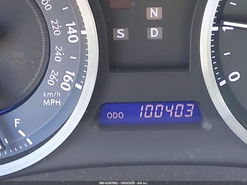 2011 Lexus Is 250 VIN: JTHBF5C20B5155363 Lot: 43367052