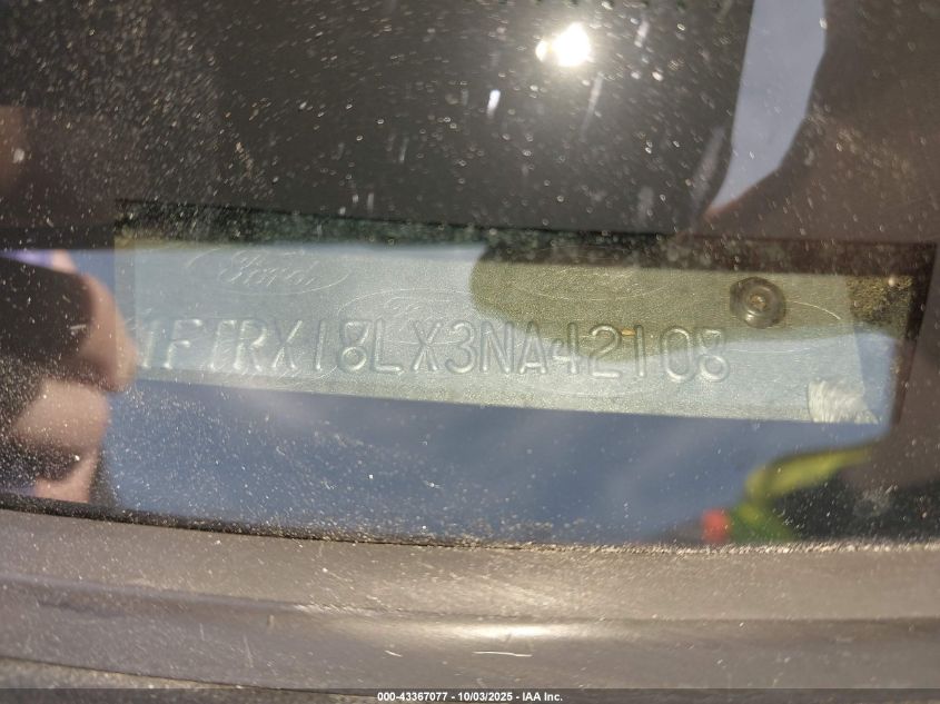 2003 Ford F-150 Lariat/Xl/Xlt VIN: 1FTRX18LX3NA42108 Lot: 43367077