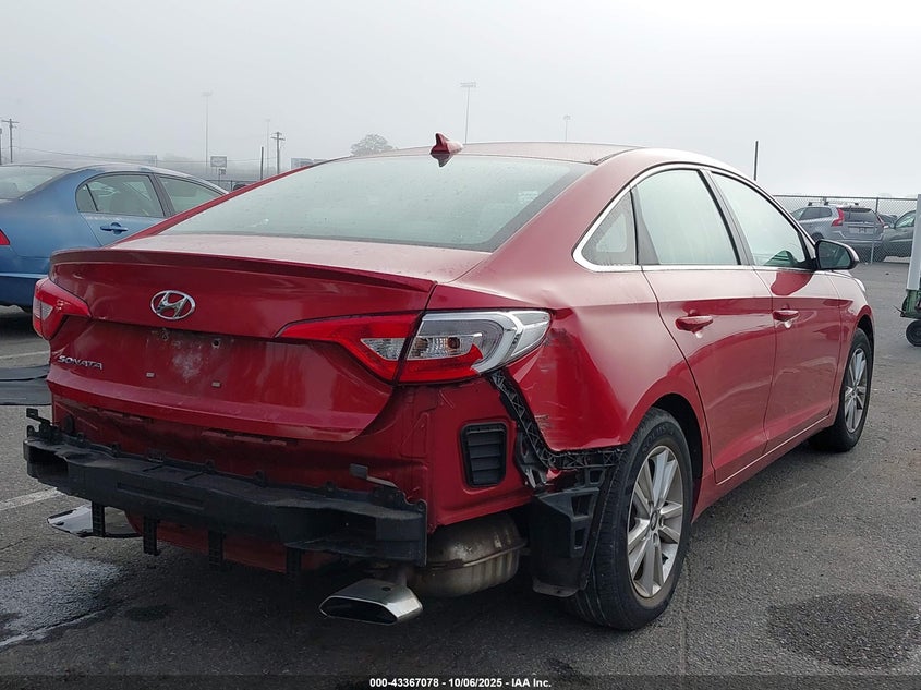 2017 HYUNDAI SONATA SE 5NPE24AF7HH498335