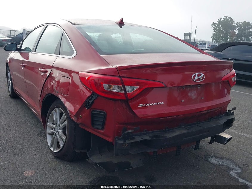 2017 HYUNDAI SONATA SE 5NPE24AF7HH498335