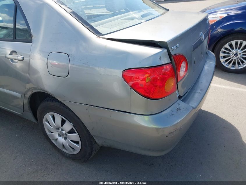 2003 Toyota Corolla Le VIN: JTDBR32E830048276 Lot: 43367094