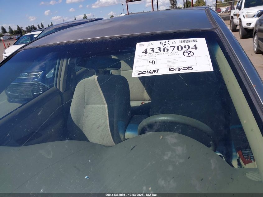 2003 Toyota Corolla Le VIN: JTDBR32E830048276 Lot: 43367094