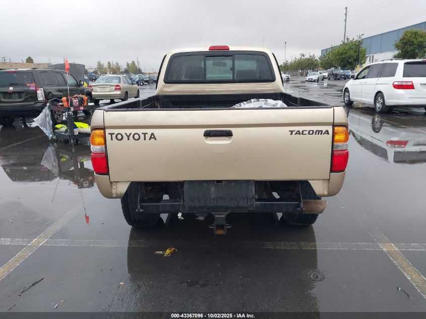 2004 Toyota Tacoma Base V6 VIN: 5TEWN72N44Z451564 Lot: 43367096