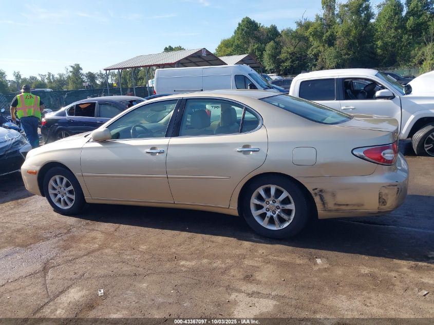 2002 Lexus Es 300 VIN: JTHBF30G220031516 Lot: 43367097