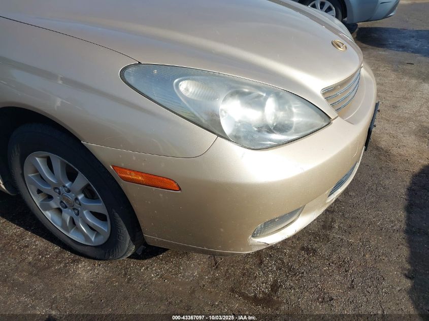 2002 Lexus Es 300 VIN: JTHBF30G220031516 Lot: 43367097
